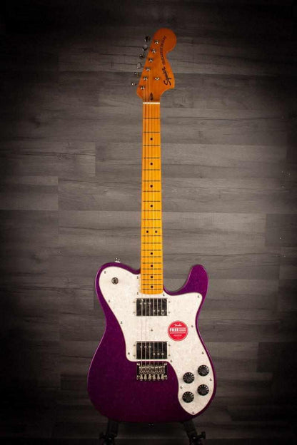 Squier FSR 70's Telecaster Deluxe Purple Sparkle