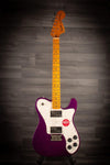 Squier Electric Guitar Squier FSR 70's Telecaster Deluxe Purple Sparkle