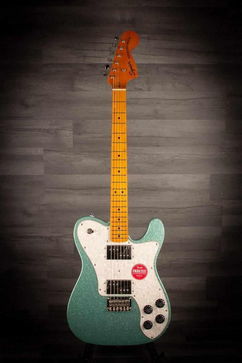 Squier FSR 70's Telecaster Deluxe Seafoam Green Sparkle