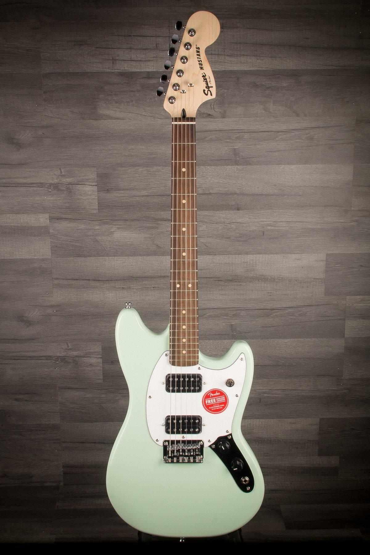 Squier FSR Bullet Mustang - HH - Il - Surf Green