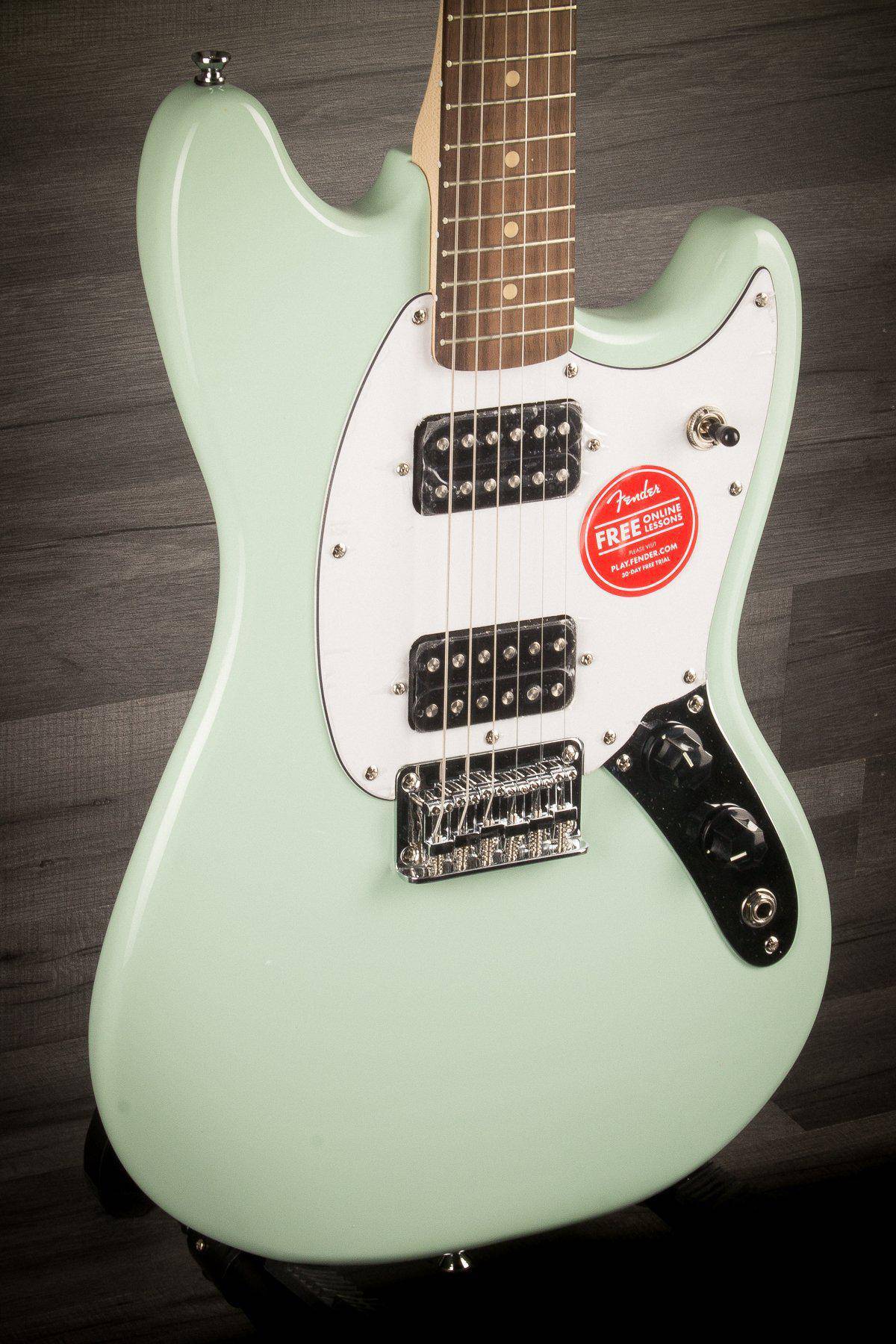 Squier FSR Bullet Mustang - HH - Il - Surf Green