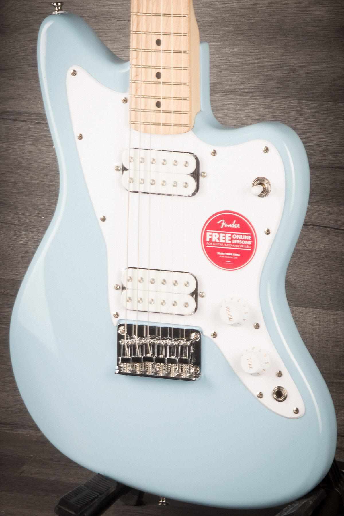 Squier Mini Jazzmaster HH Electric Guitar - Daphne Blue