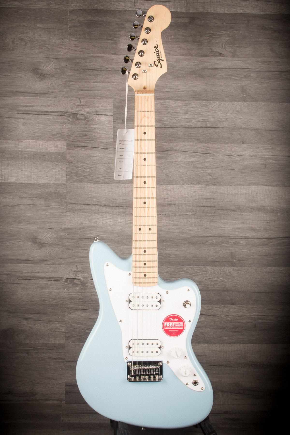 Squier Mini Jazzmaster HH Electric Guitar - Daphne Blue