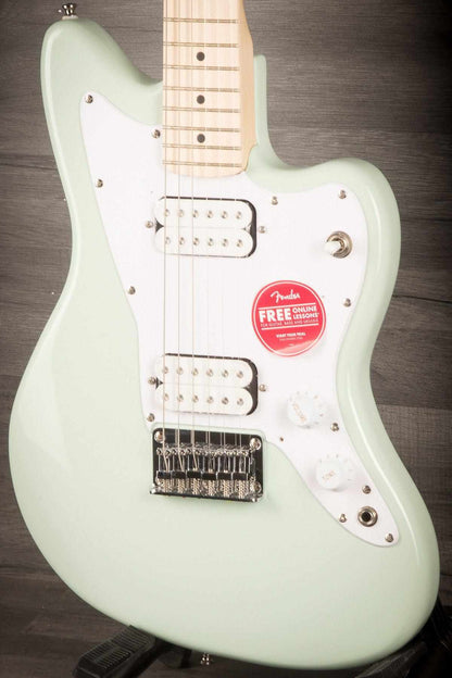 Squier Mini Jazzmaster HH Electric Guitar - Surf Green