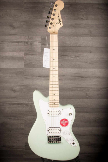 Squier Mini Jazzmaster HH Electric Guitar - Surf Green