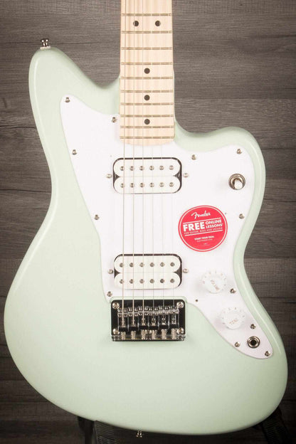 Squier Mini Jazzmaster HH Electric Guitar - Surf Green