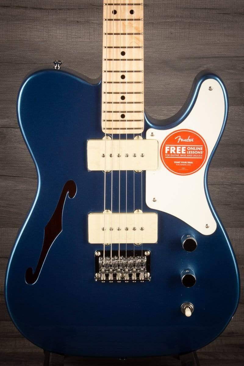 Squier Paranormal Cabronita Telecaster Thinline Electric Guitar - Lake Placid Blue