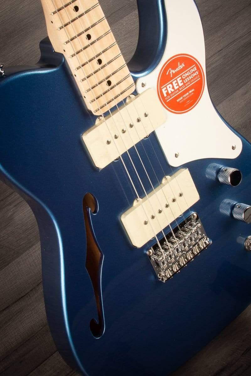 Squier Paranormal Cabronita Telecaster Thinline Electric Guitar - Lake Placid Blue