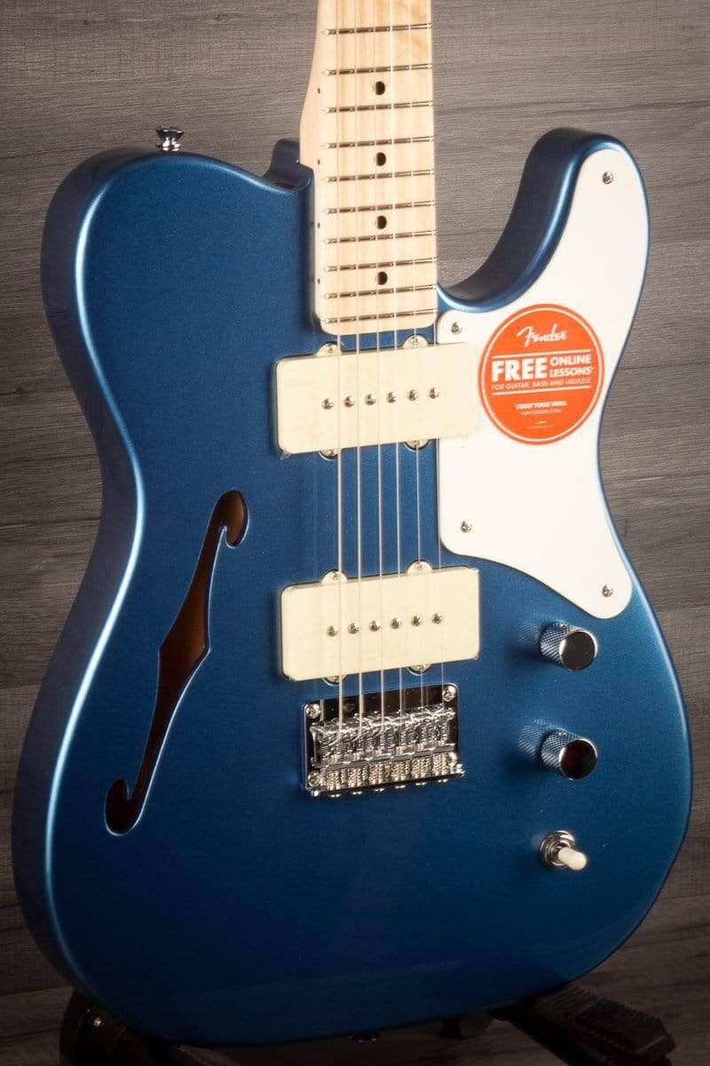 Squier Paranormal Cabronita Telecaster Thinline Electric Guitar - Lake Placid Blue