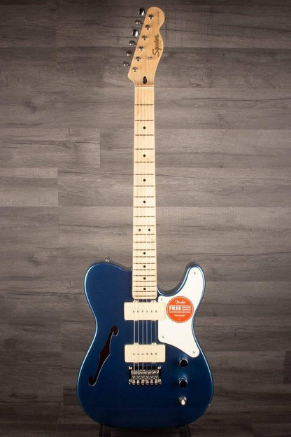 Squier Paranormal Cabronita Telecaster Thinline Electric Guitar - Lake Placid Blue