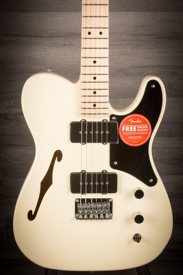 Squier Paranormal Cabronita Telecaster Thinline Olympic White