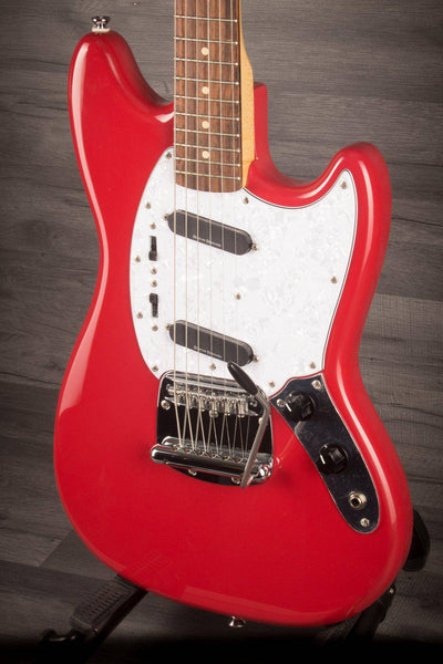 Squier Vintage Modified Mustang Fiesta Red Musicstreet