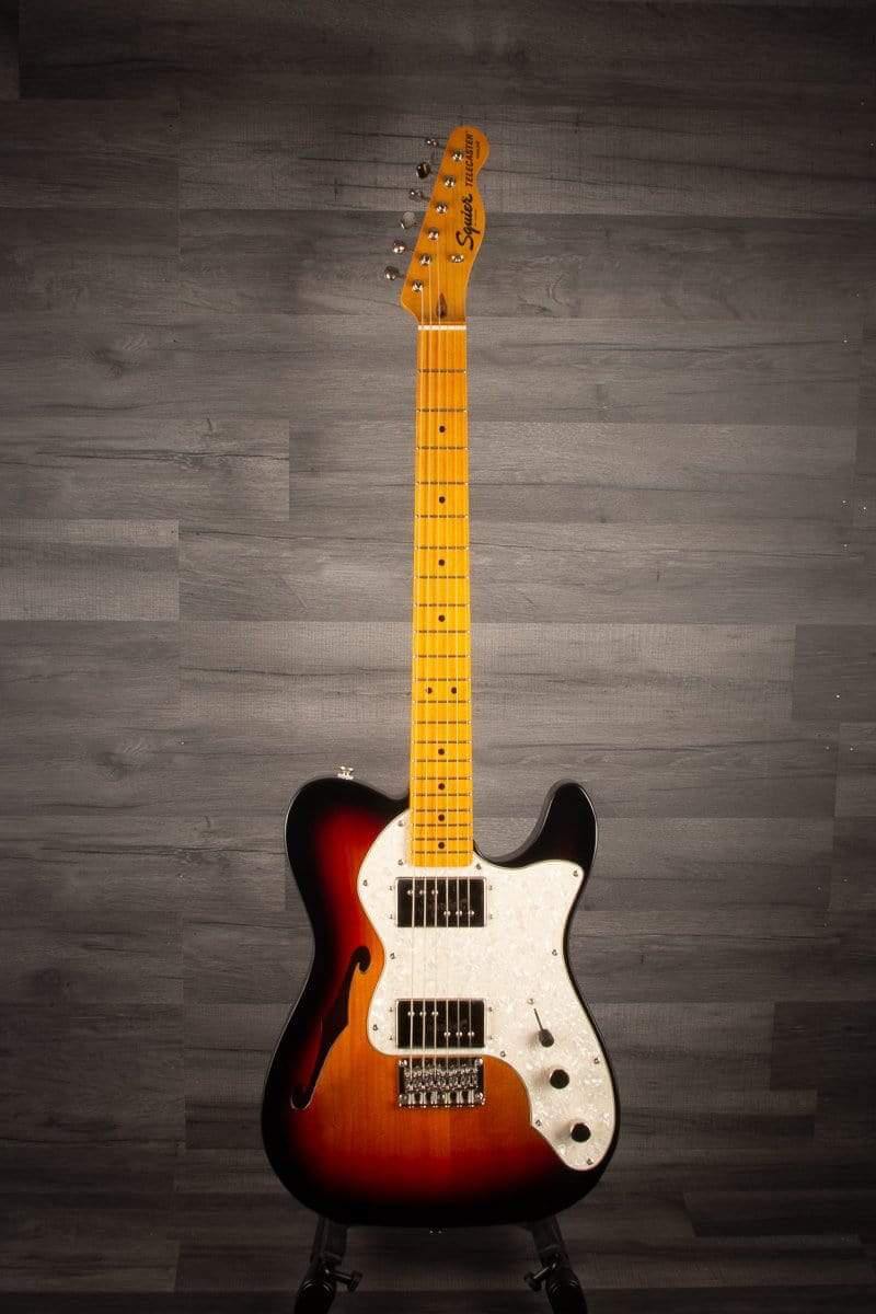 USED - Squier Classic Vibe '70s Telecaster Thinline 3 Colour Sunburst