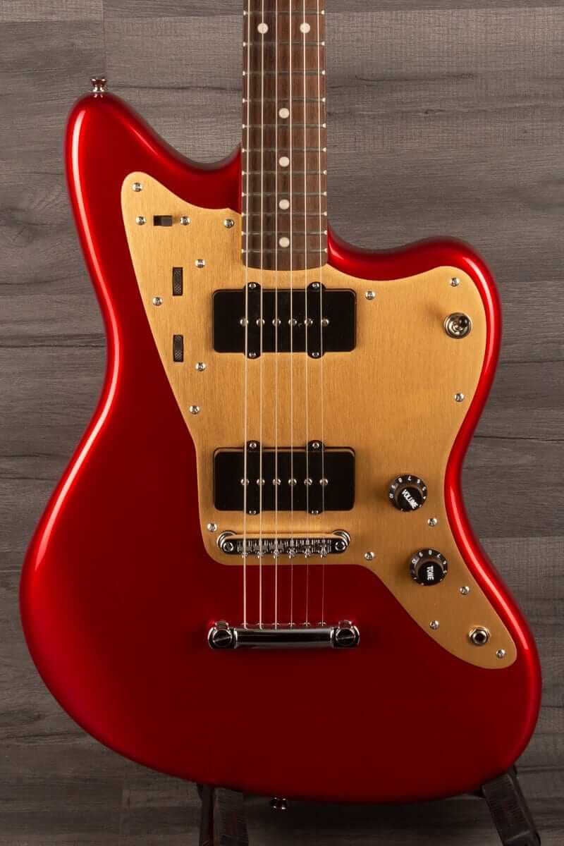 USED - Squier Deluxe Jazzmaster ST, Candy Apple Red