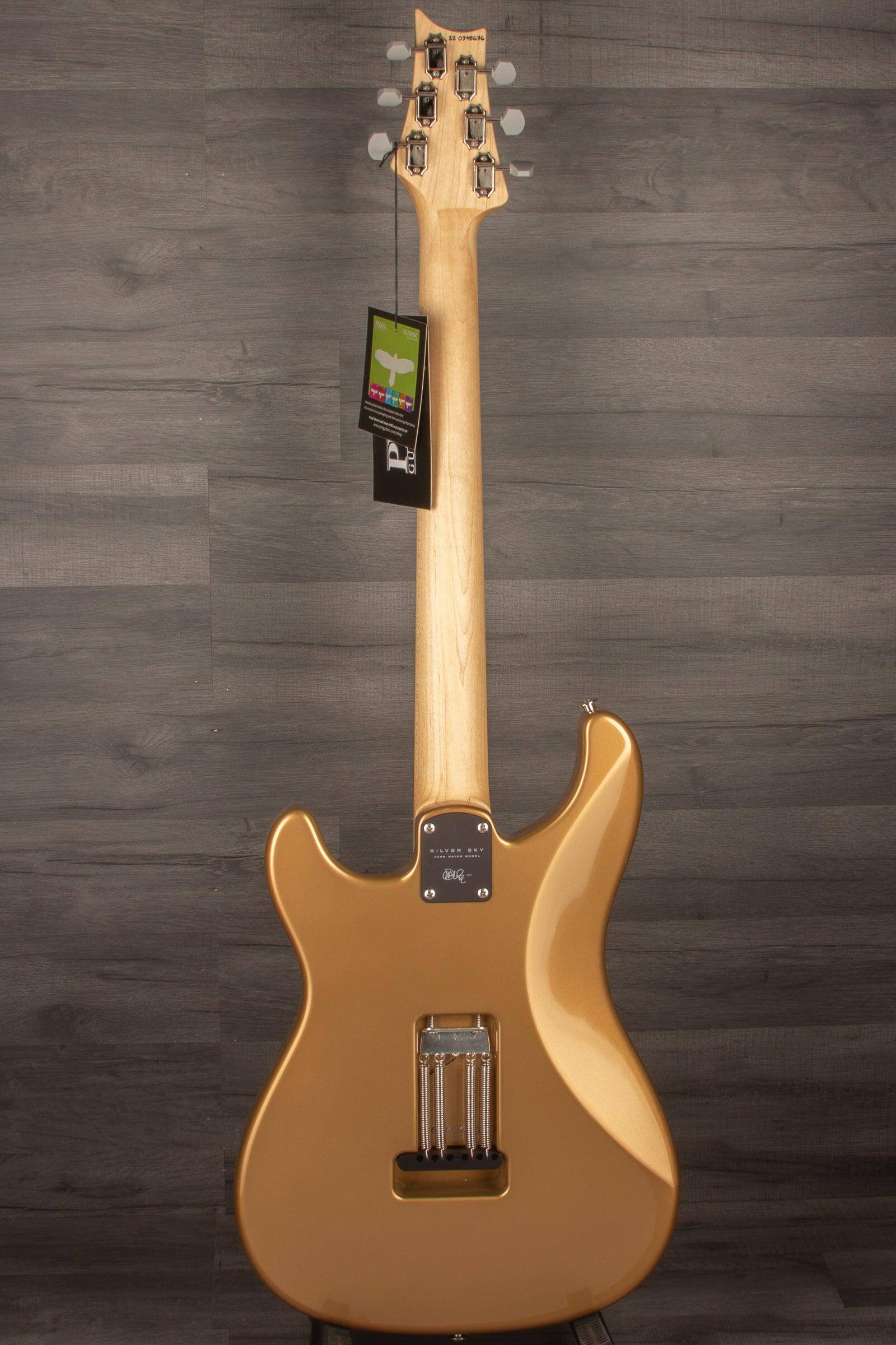 PRS Silver Sky John Mayer Signature Electric Guitar - Gold Mesa, Maple Fingerboard