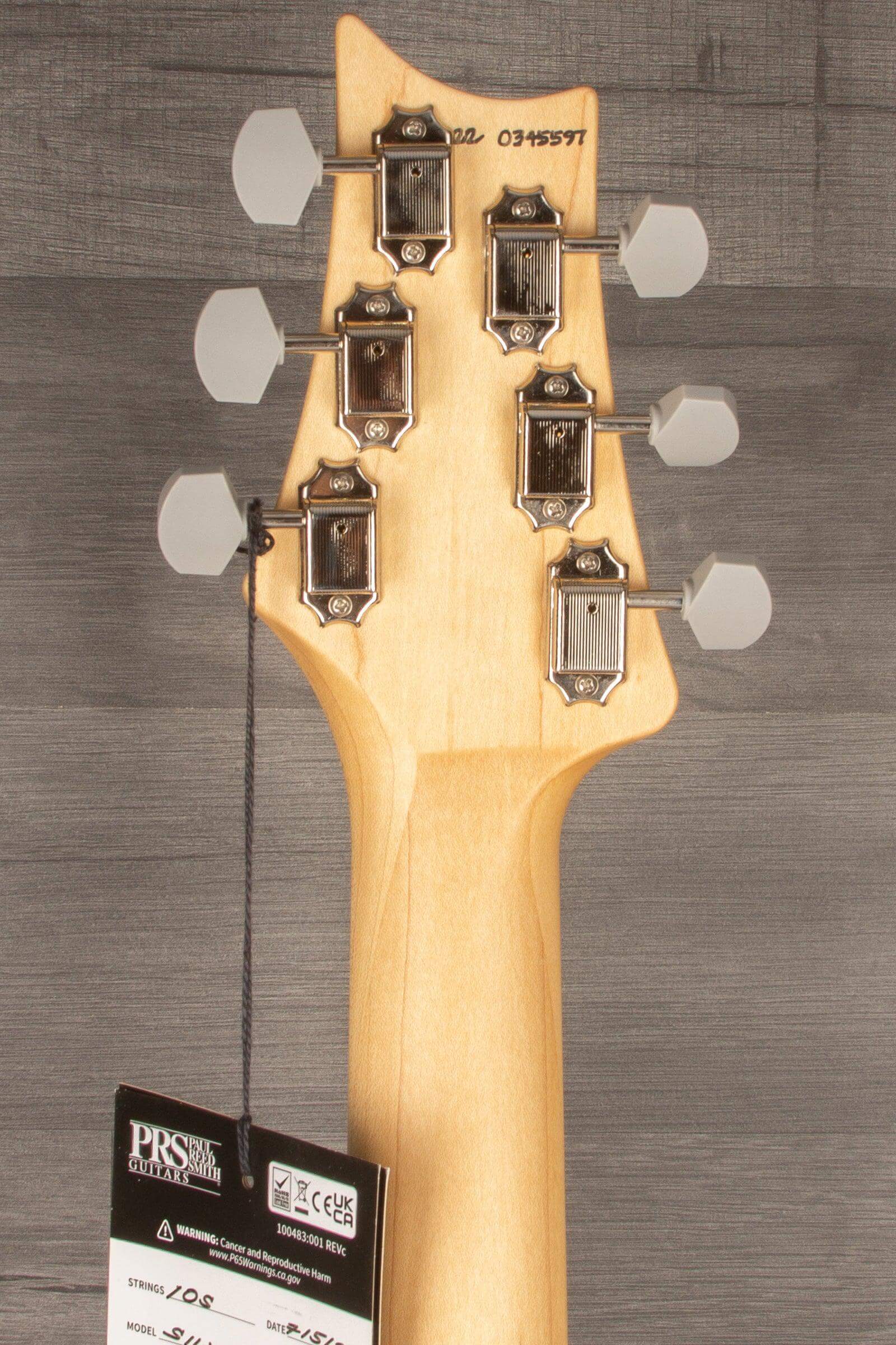 PRS Silver Sky John Mayer Signature Electric Guitar Model - Frost, Maple neck