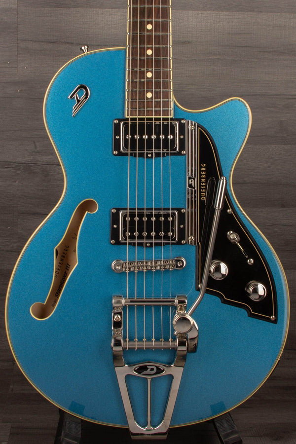 Duesenberg Starplayer III Electric Guitar - Catalina Blue (With Hard Case)