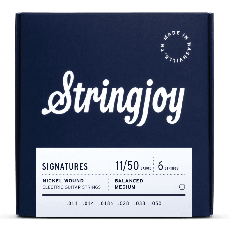 Stringjoy Balanced Medium Guitar Strings 11-50