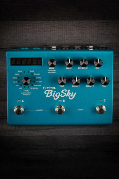 Strymon Big Sky Reverb Effects Pedal