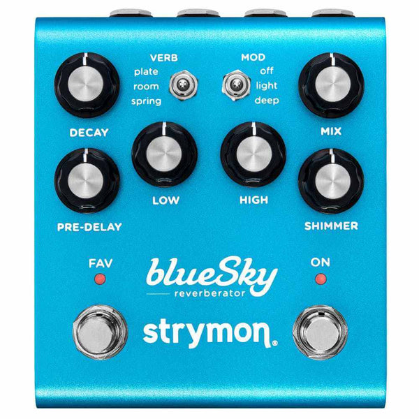 Strymon Blue Sky v2 Reverberator Reverb Pedal