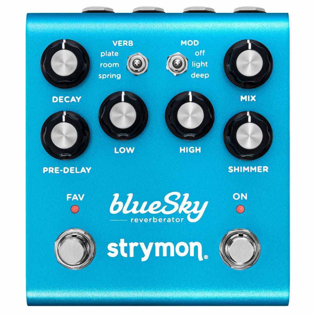 Strymon Blue Sky v2 Reverberator Reverb Pedal