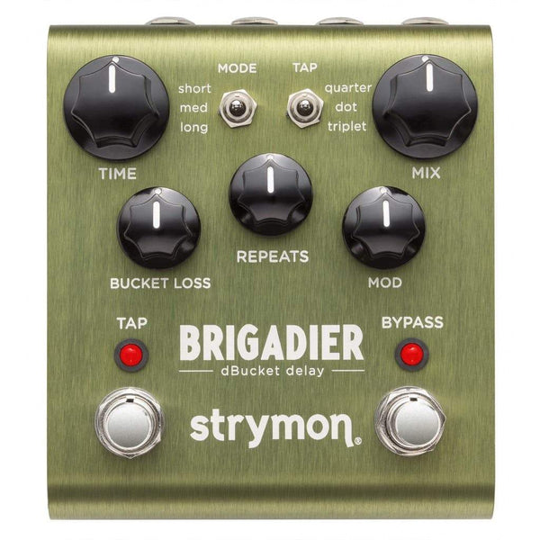 Strymon Brigadier Dbucket Delay Effects Pedal - MusicStreet
