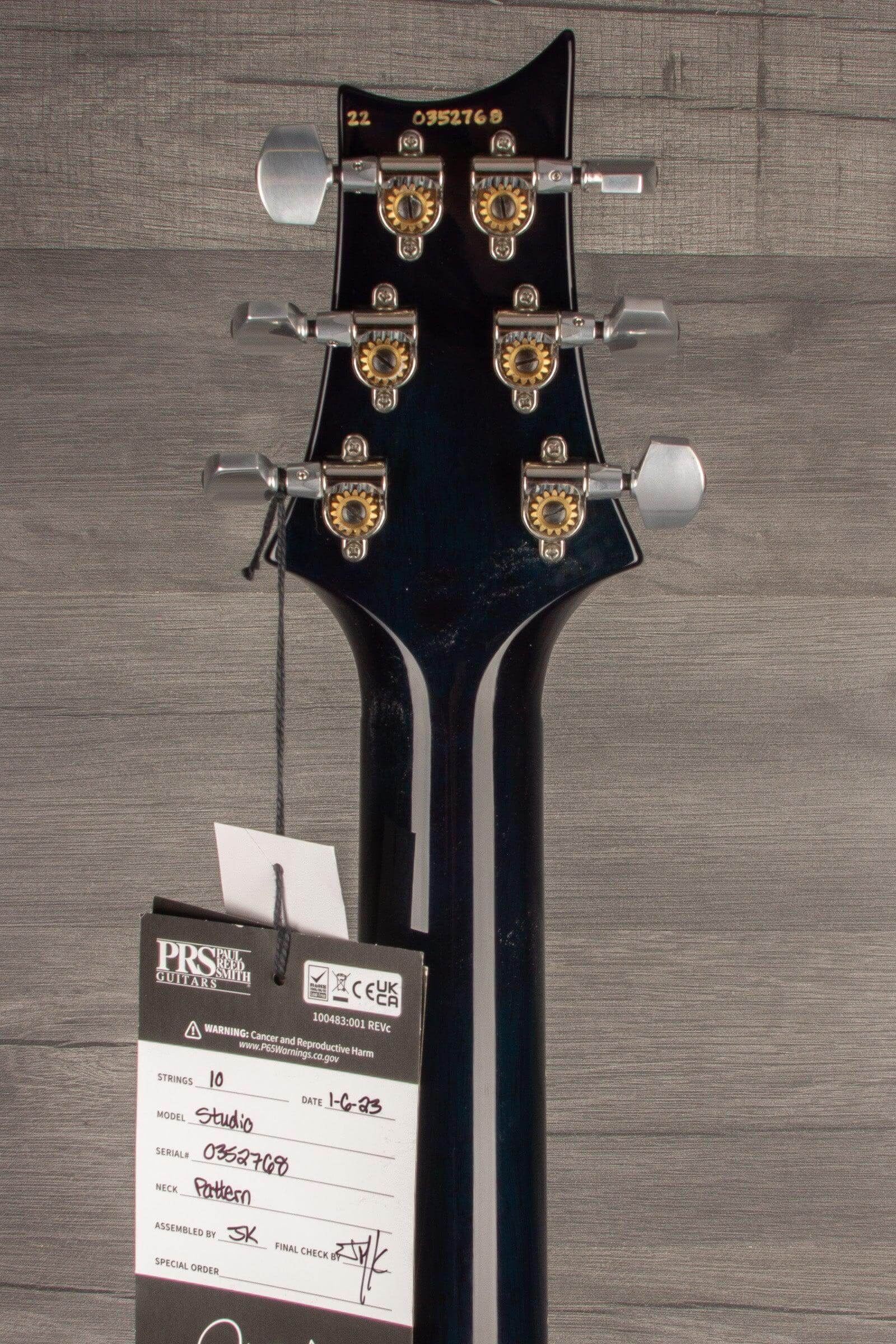 PRS - Studio - Cobalt Blue s#0352768