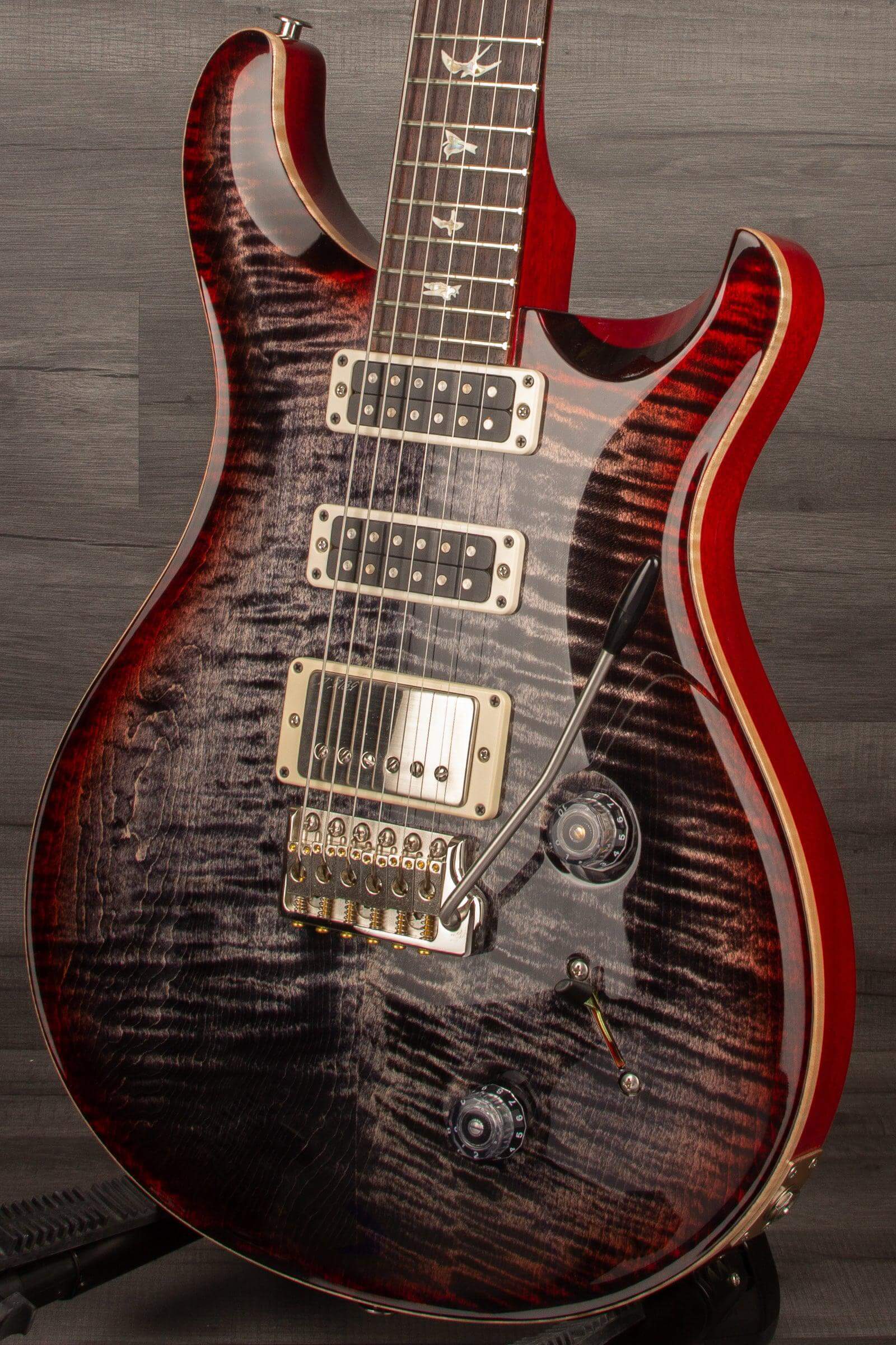 PRS - Studio Electric Guitar - Charcoal Cherryburst #0342886
