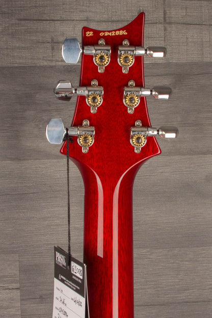 PRS - Studio Electric Guitar - Charcoal Cherryburst #0342886