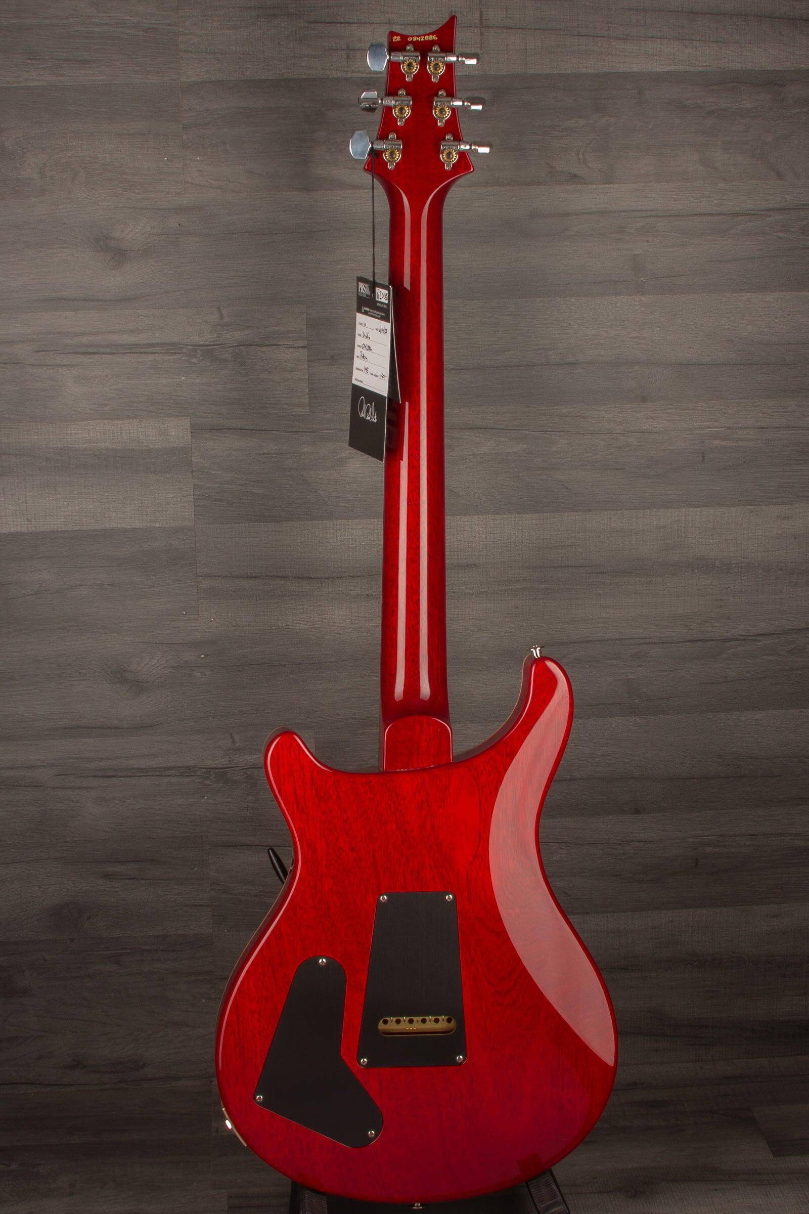PRS - Studio Electric Guitar - Charcoal Cherryburst #0342886