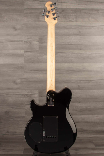 MusicMan Sterling Axis Flame Maple - Neptune Blue