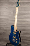 MusicMan Sterling Axis Flame Maple - Neptune Blue - MusicStreet