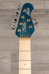 MusicMan Sterling Axis Flame Maple - Neptune Blue - MusicStreet