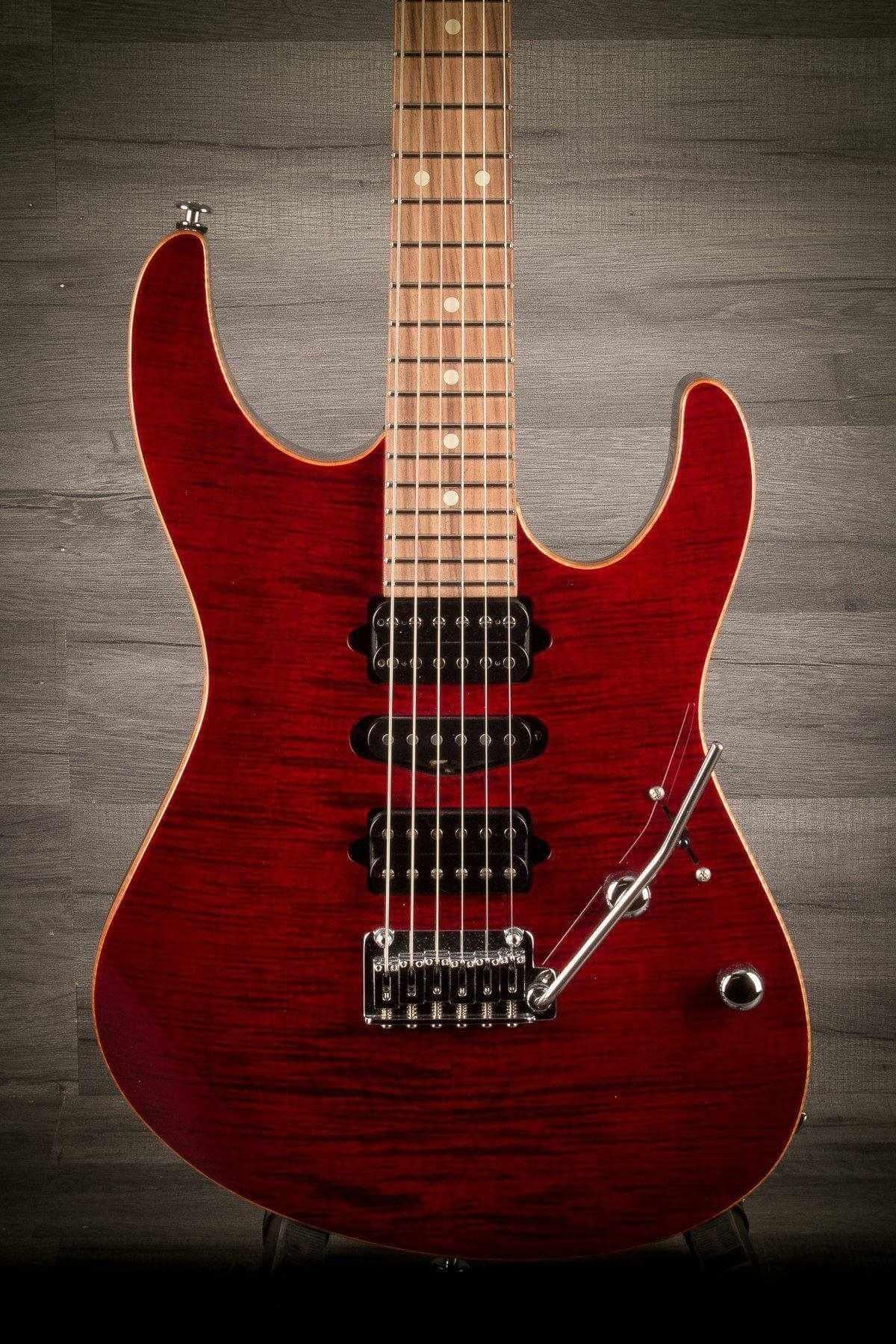USED - Suhr Modern Pro Chili Pepper Red Pau Ferro HSH