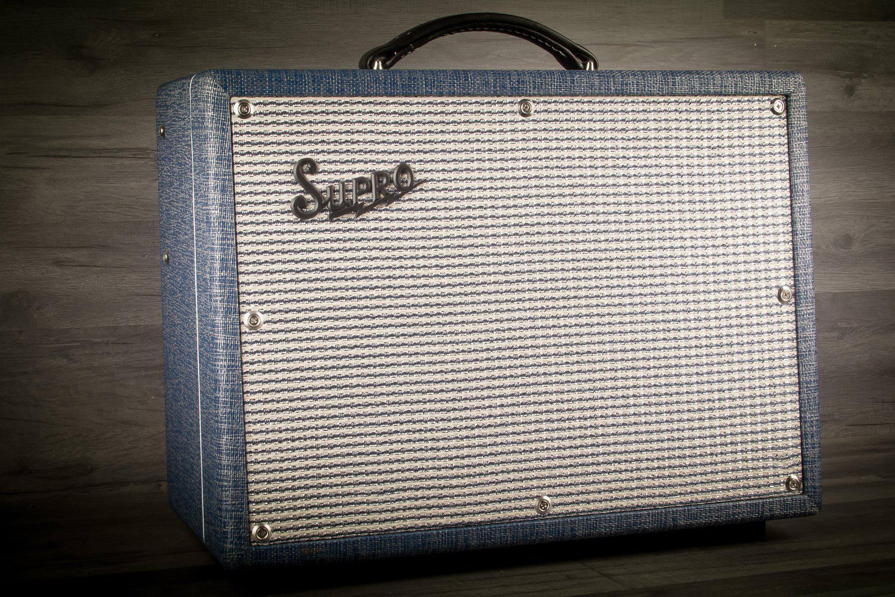 Supro Amplifier USED - Supro 1642Rt Titan 1 X 10 Tube Amp With Reverb & Tremolo