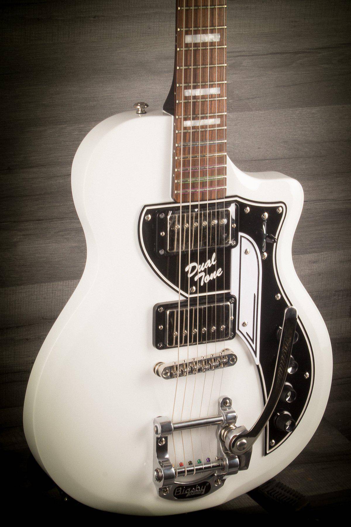 Supro David Bowie Ltd Edition Dual Tone - Arctic White