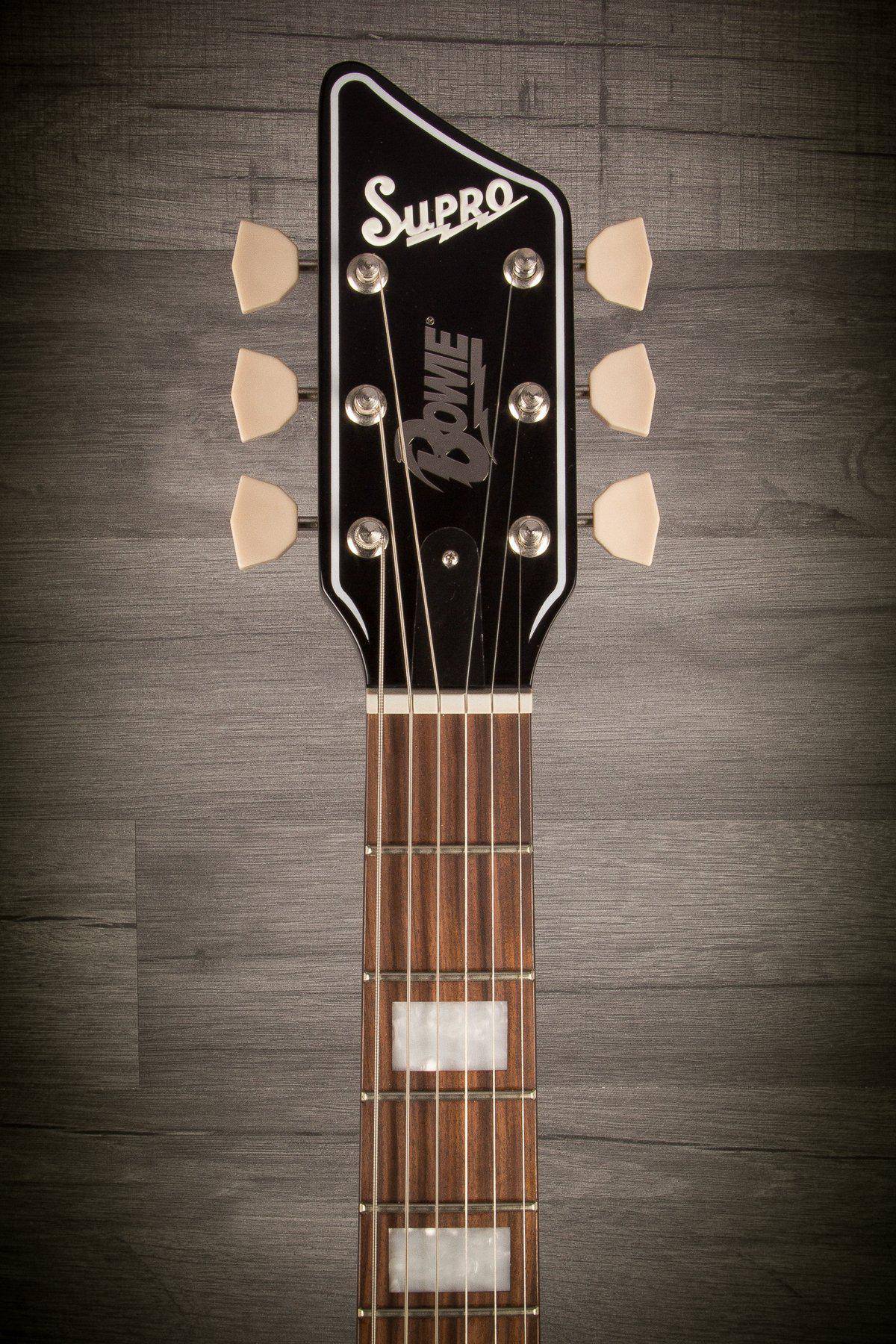 Supro David Bowie Ltd Edition Dual Tone - Arctic White