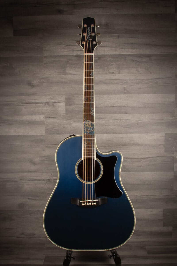 Takamine Acoustic Guitar Takamine Japanese Limited LTD2021 - Charcoal Blue Gradation