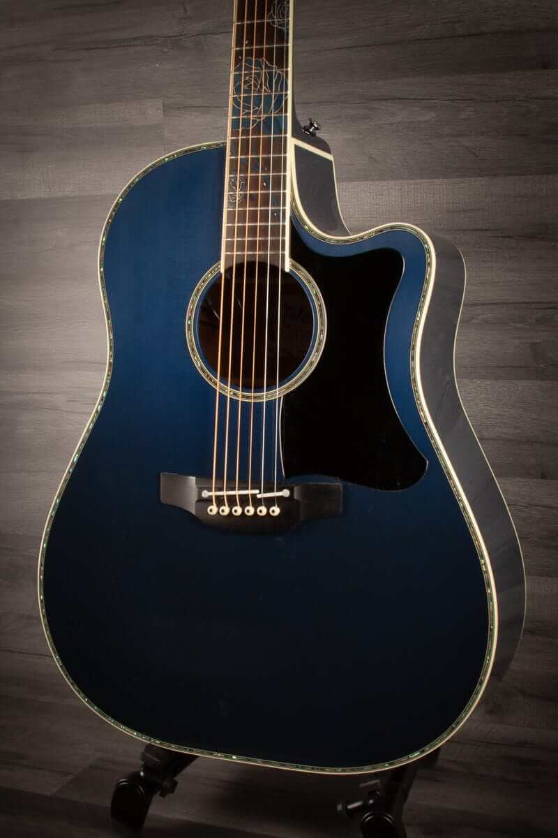 Takamine Acoustic Guitar Takamine Japanese Limited LTD2021 - Charcoal Blue Gradation