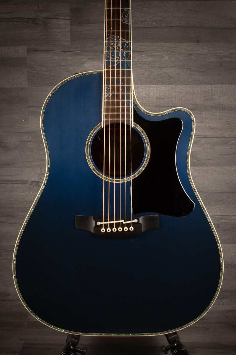 Takamine Acoustic Guitar Takamine Japanese Limited LTD2021 - Charcoal Blue Gradation