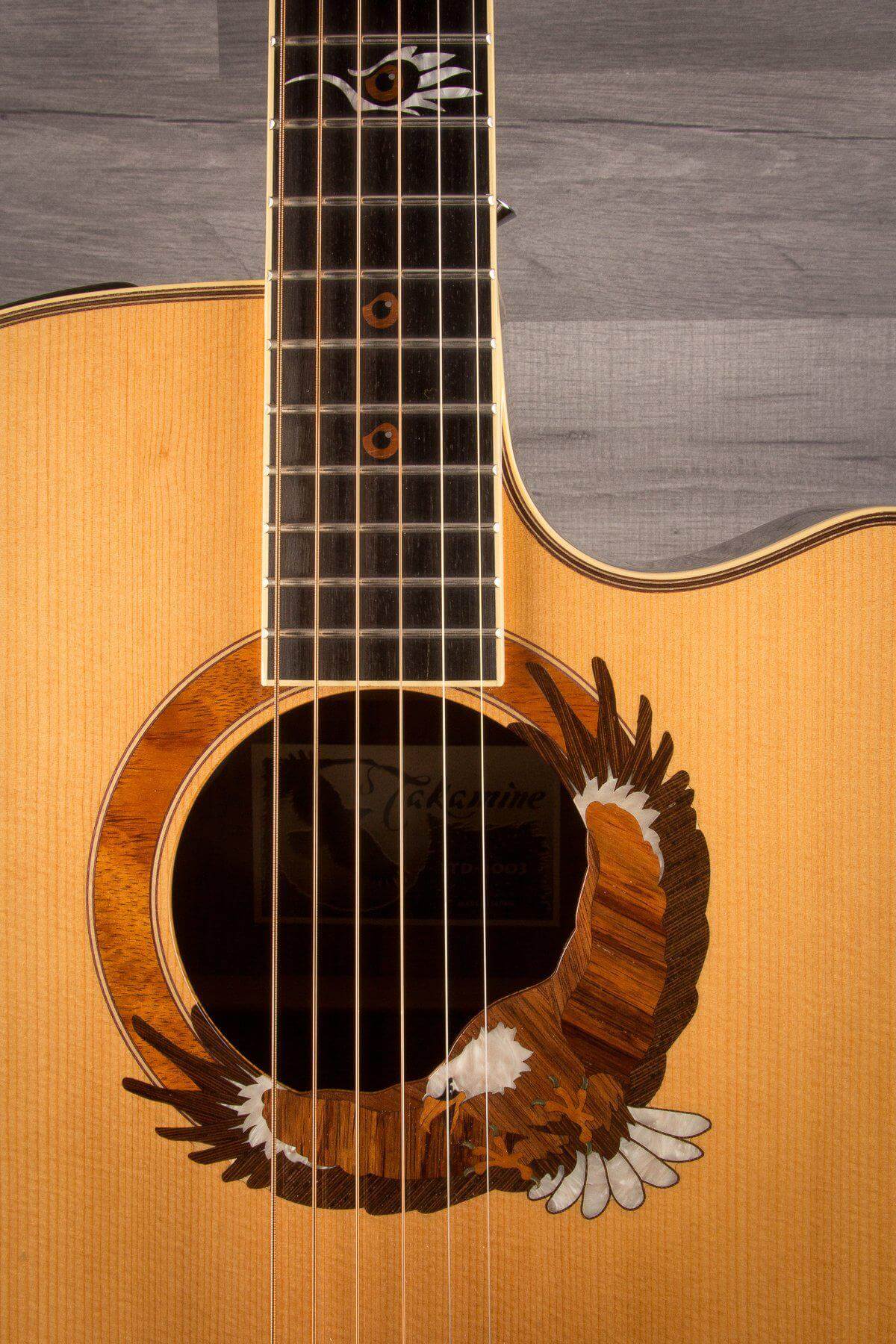 USED - Takamine 2003 Limited Eagle Electro Acoustic Guitar