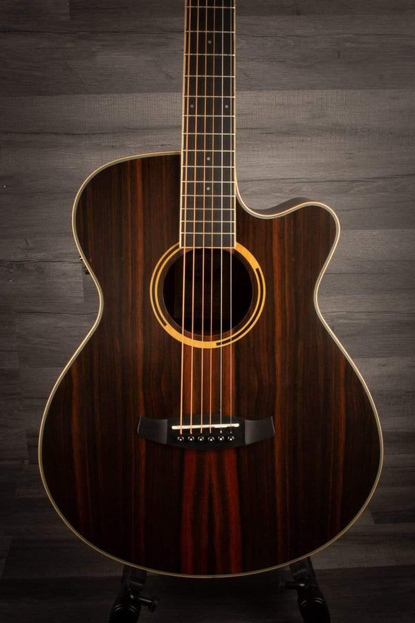 Tanglewood Acoustic Guitar Tanglewood DBT SFCE AEB - Exotic  EbonyElectro Acoustic Guitar