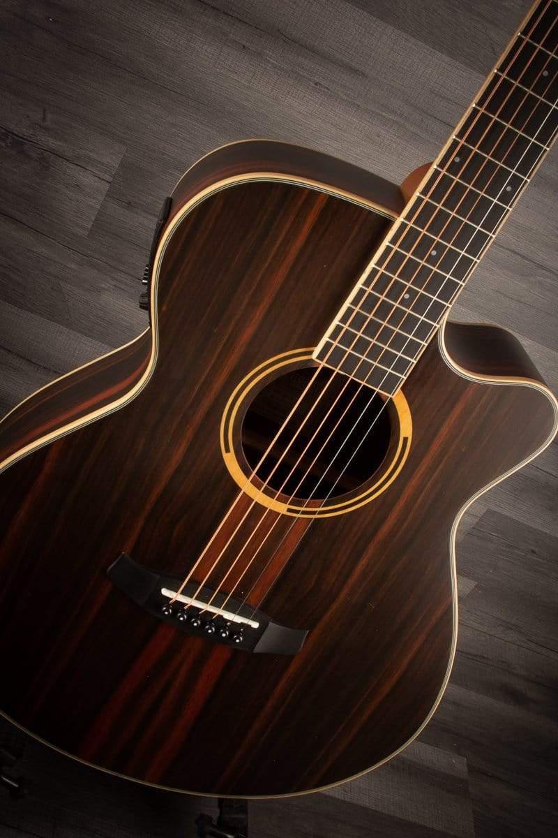 Tanglewood Acoustic Guitar Tanglewood DBT SFCE AEB - Exotic  EbonyElectro Acoustic Guitar