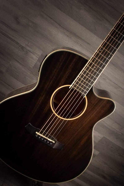 Tanglewood - TW4 Winterleaf Super folk Black Shadow Gloss