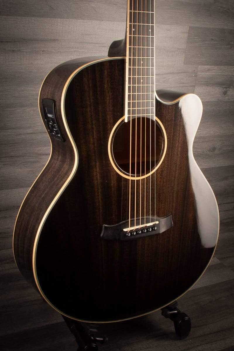 Tanglewood - TW4 Winterleaf Super folk Black Shadow Gloss