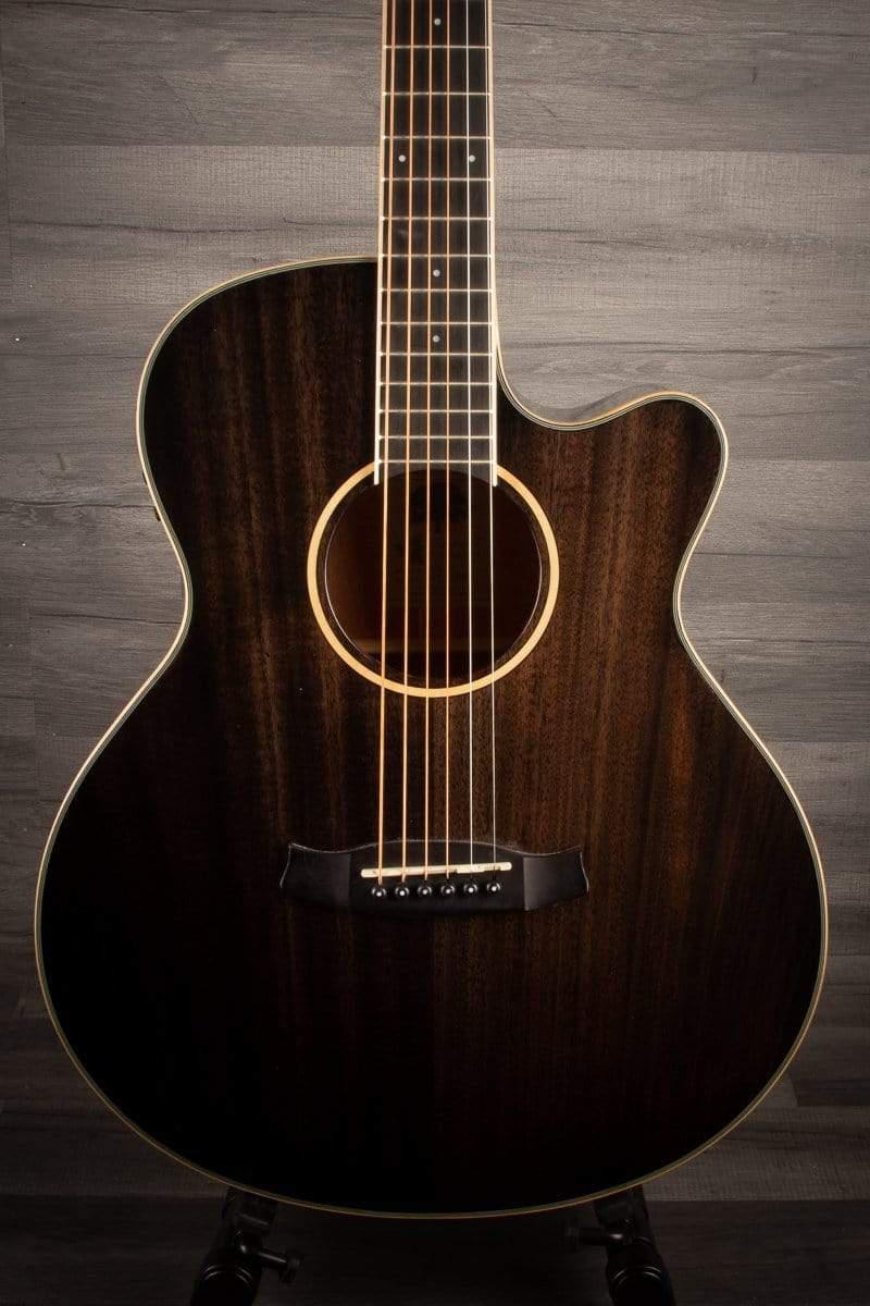 Tanglewood - TW4 Winterleaf Super folk Black Shadow Gloss