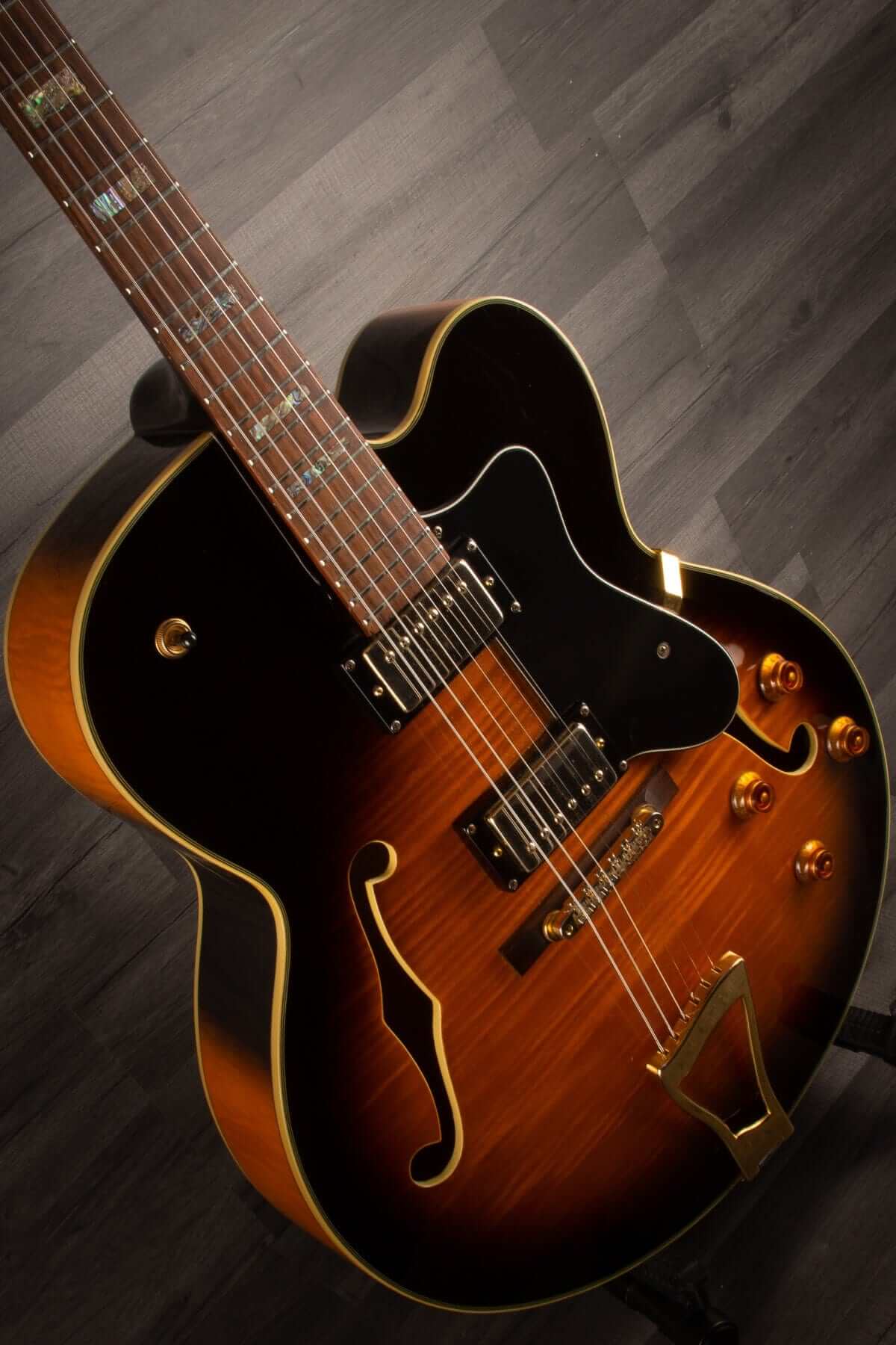 USED - Tanglewood JZ503 hollow body jazz guitar (sunburst)