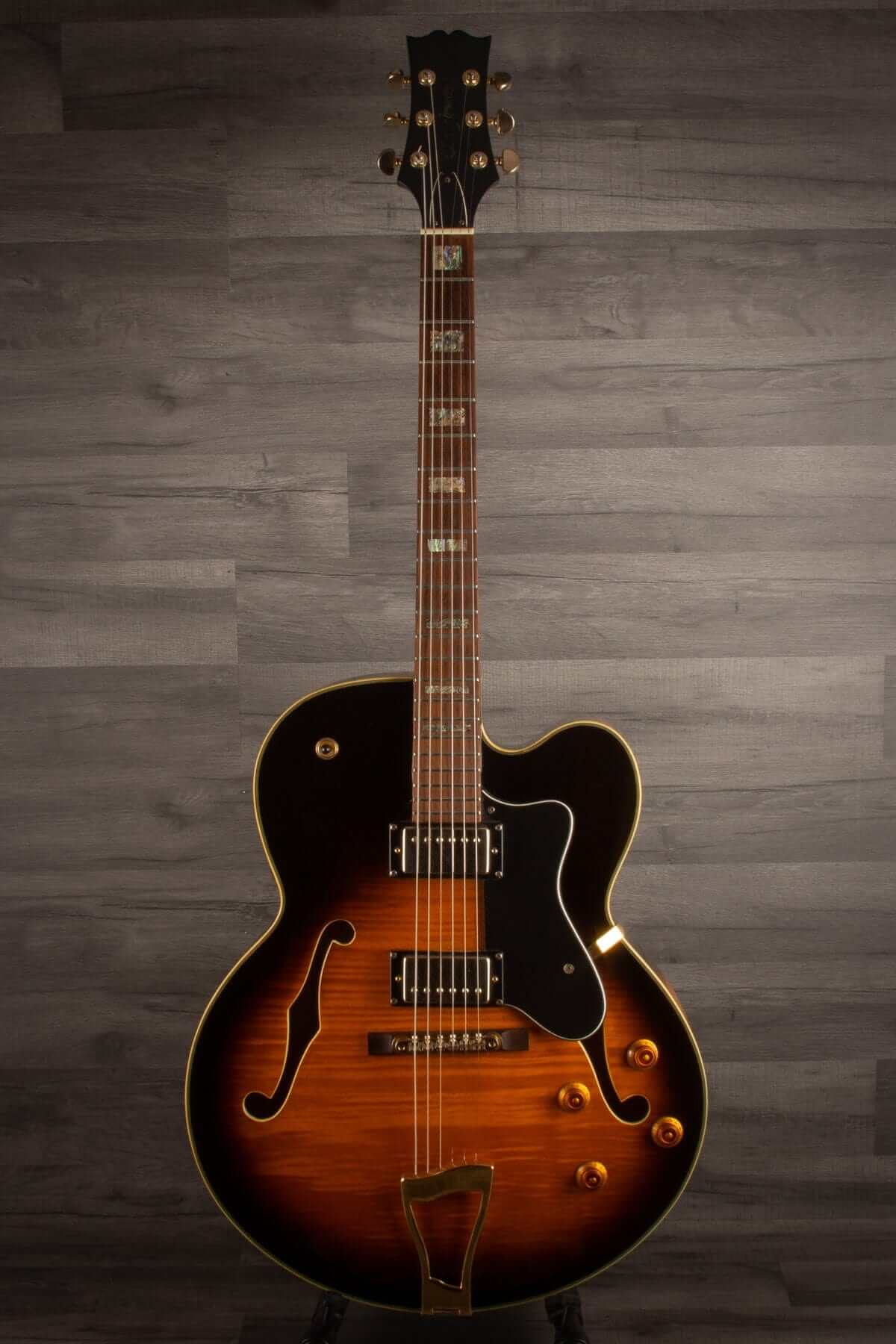 USED - Tanglewood JZ503 hollow body jazz guitar (sunburst)