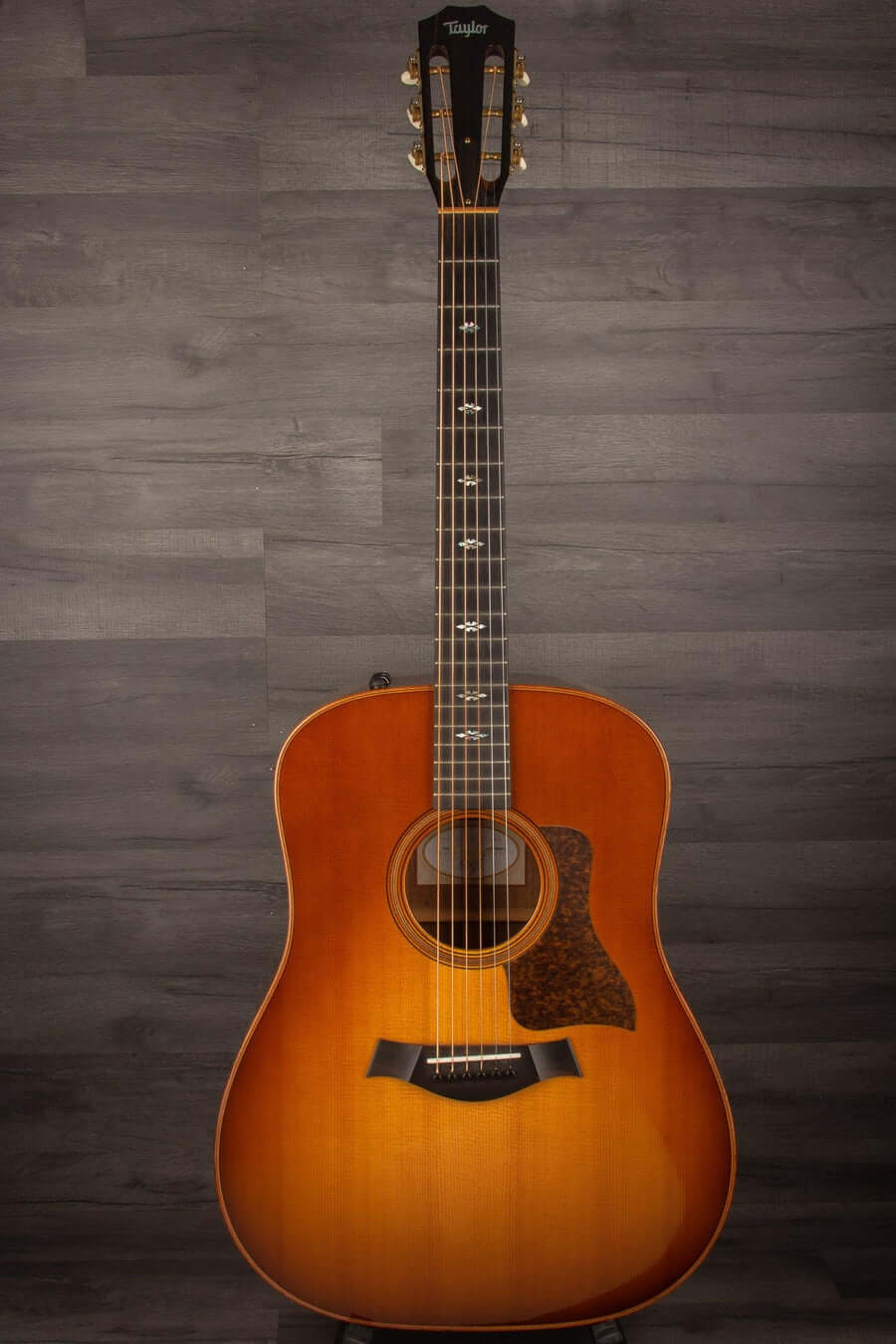 USED - 2016 Taylor 710e Western Sunburst - MusicStreet