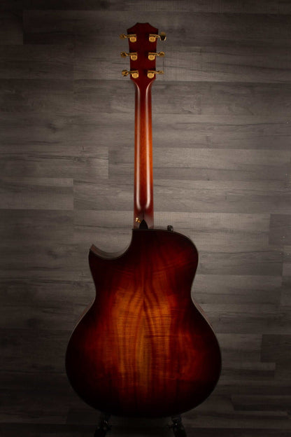 USED - 2017 Taylor K26ce Koa Florentine cutaway electro